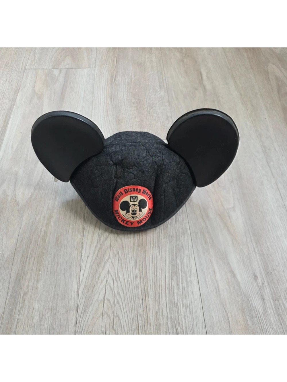 Disney World Mickey Mouse Ears Adult, Felt Hat w/Plastic Ears (One Size)